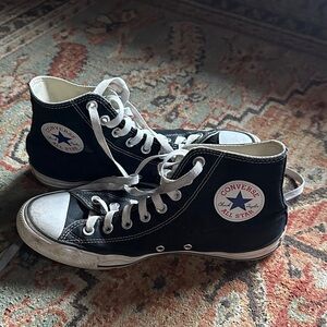 Converse Classic Black and White High-Tops